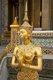 Thailand: Apsarasingha (female angel and lion), a mythological being from the Himavamsa Forest, Wat Phra Kaew (Temple of the Emerald Buddha), Bangkok