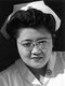 USA / Japan: Catherine Natsuko Yamaguchi, nurse. Manzanar Japanese American Internment Camp, Ansel Adams, 1943
